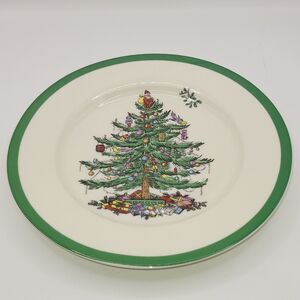 New Spode Christmas Tree 7.25" Salad Plate S3324-A9 NWT